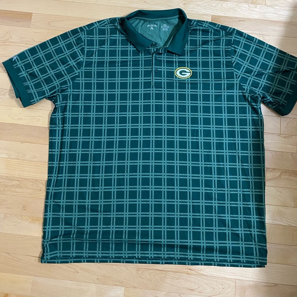 Green Bay Packers polo shirt SIZE 3XL VGUC
